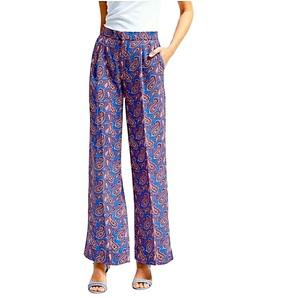 Banana Republic Pants - Banana Republic Paisley Print Blake Pants